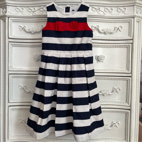 Janie and Jack Other - Janie and Jack red white blue dressy dress size 6 sleeveless patriotic 4th